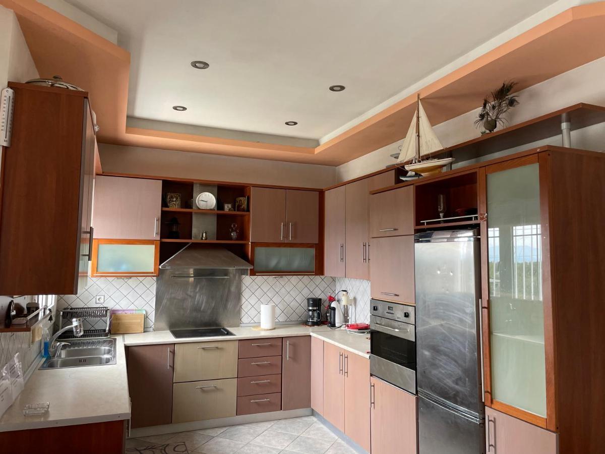 Seaside Apartment With Private Garden Néa Ankhíalos 외부 사진